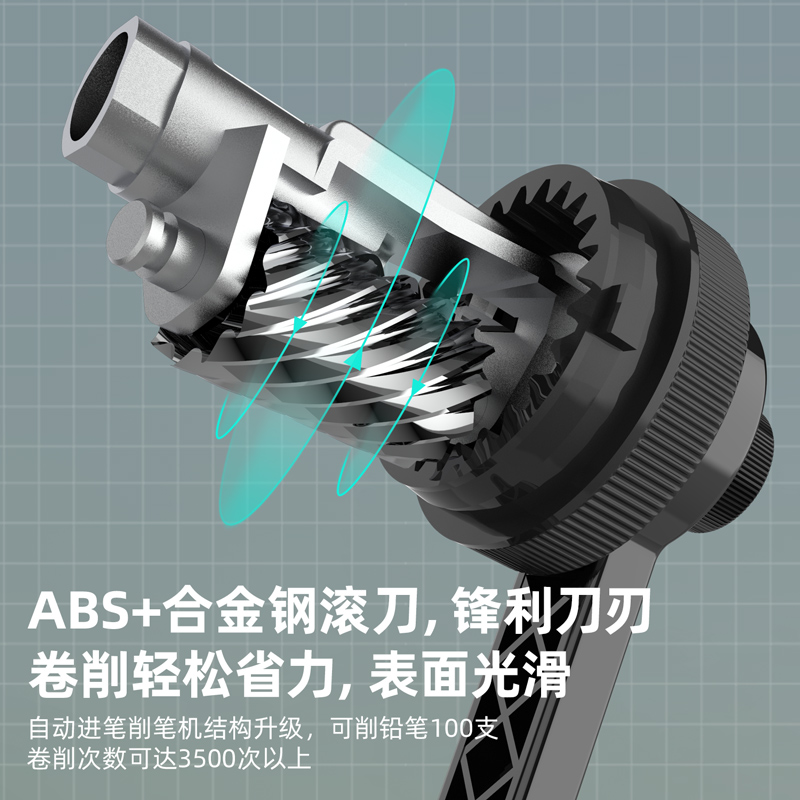 纵横71163自动进笔削笔机(红色)(个)
