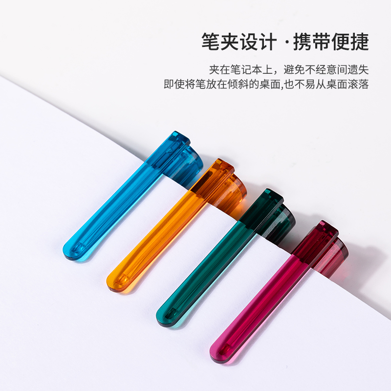 纽赛NS766直液式走珠笔0.5mm全针管(黑)(支)