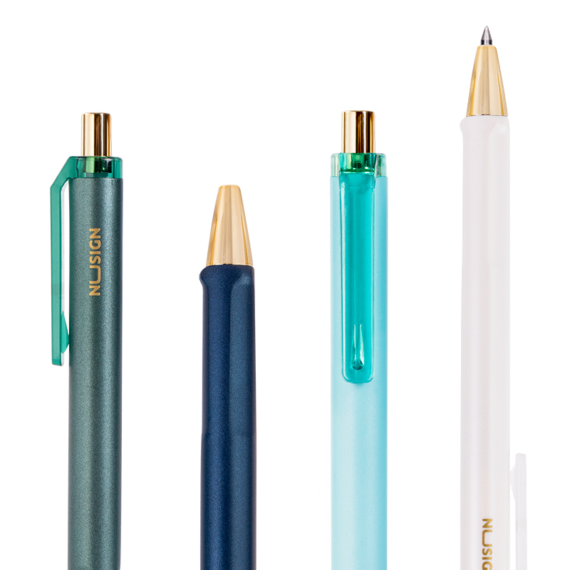 纵横NS557纽赛中性笔0.5mm臻顺滑子弹头(黑)(支)
