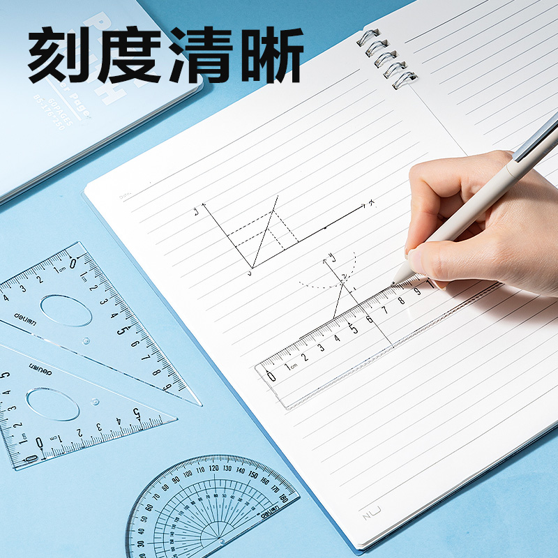 纵横79529易读取套尺15cm(透明)(套)