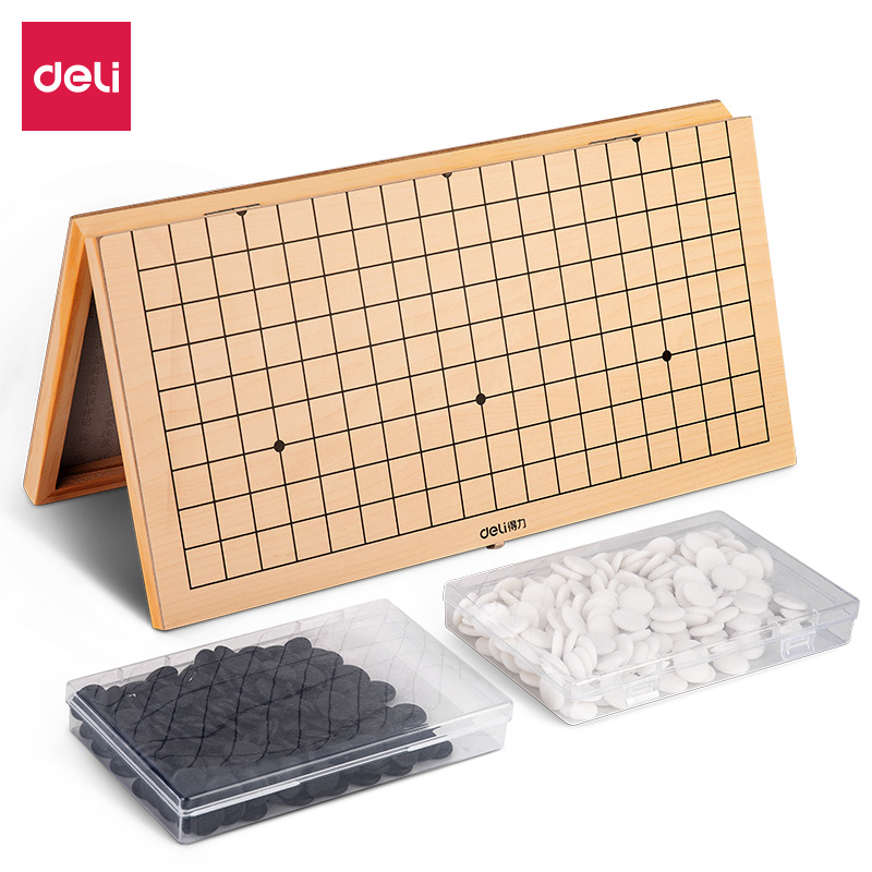 纵横18642木连盘围棋(原木色)(盒)
