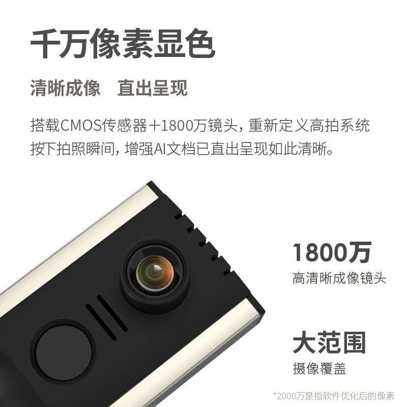 纵横15163高拍仪A3软垫(金)(台)