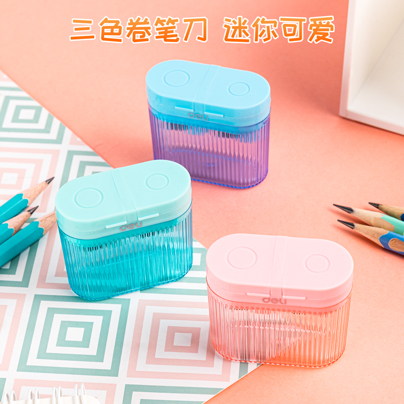 纵横68664双孔卷笔刀(混)(盒)