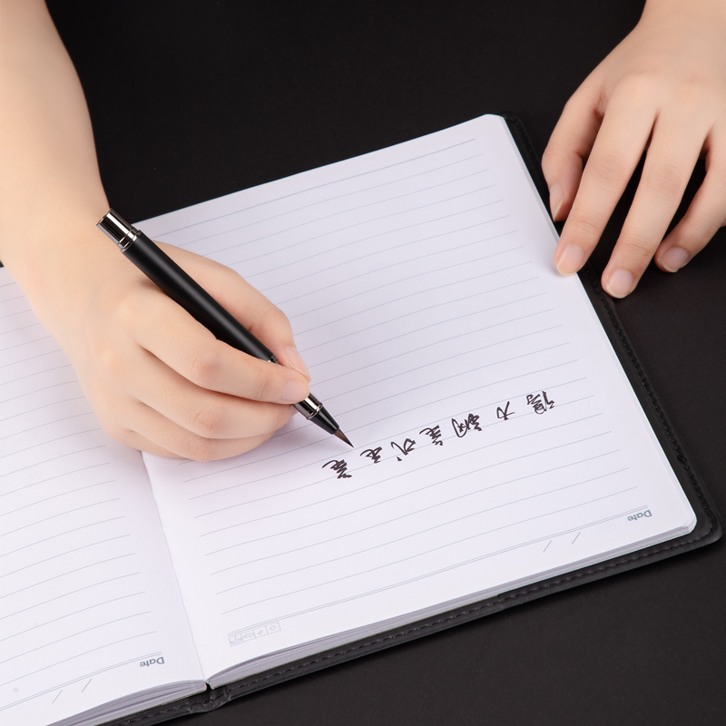 纵横75510钢笔式毛笔(黑色)(盒)