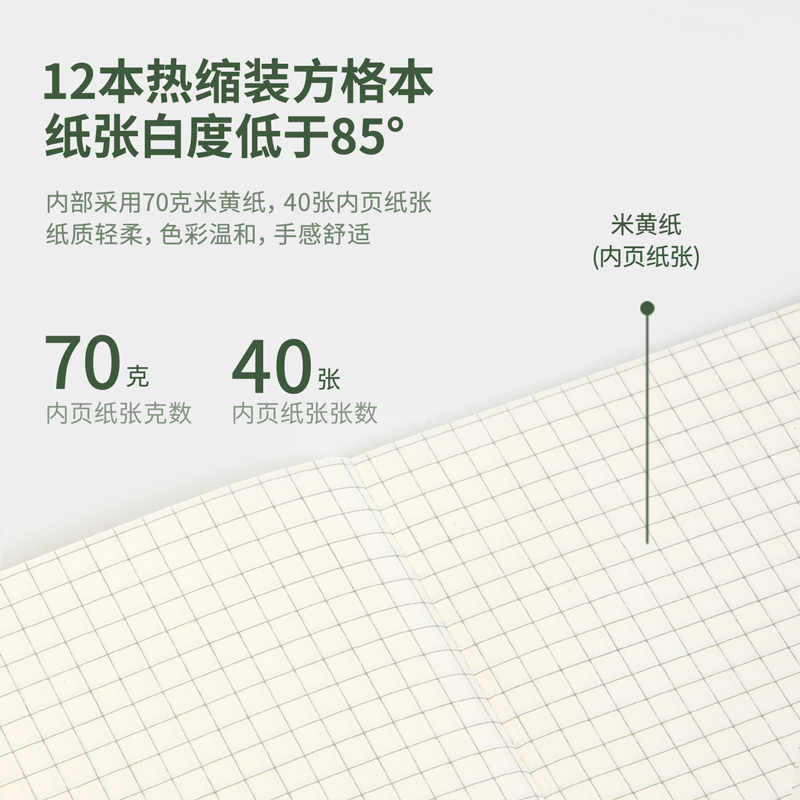 纵横WB540无线装订本(方格本)(本)