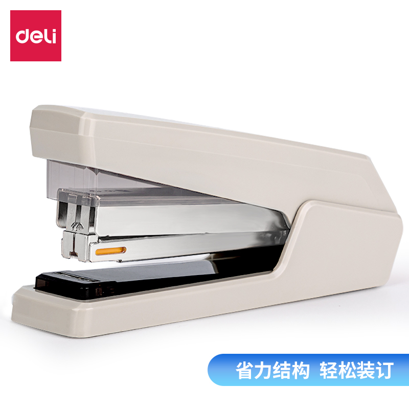 纵横0433省力平钉订书机(灰)(1台订书/盒)
