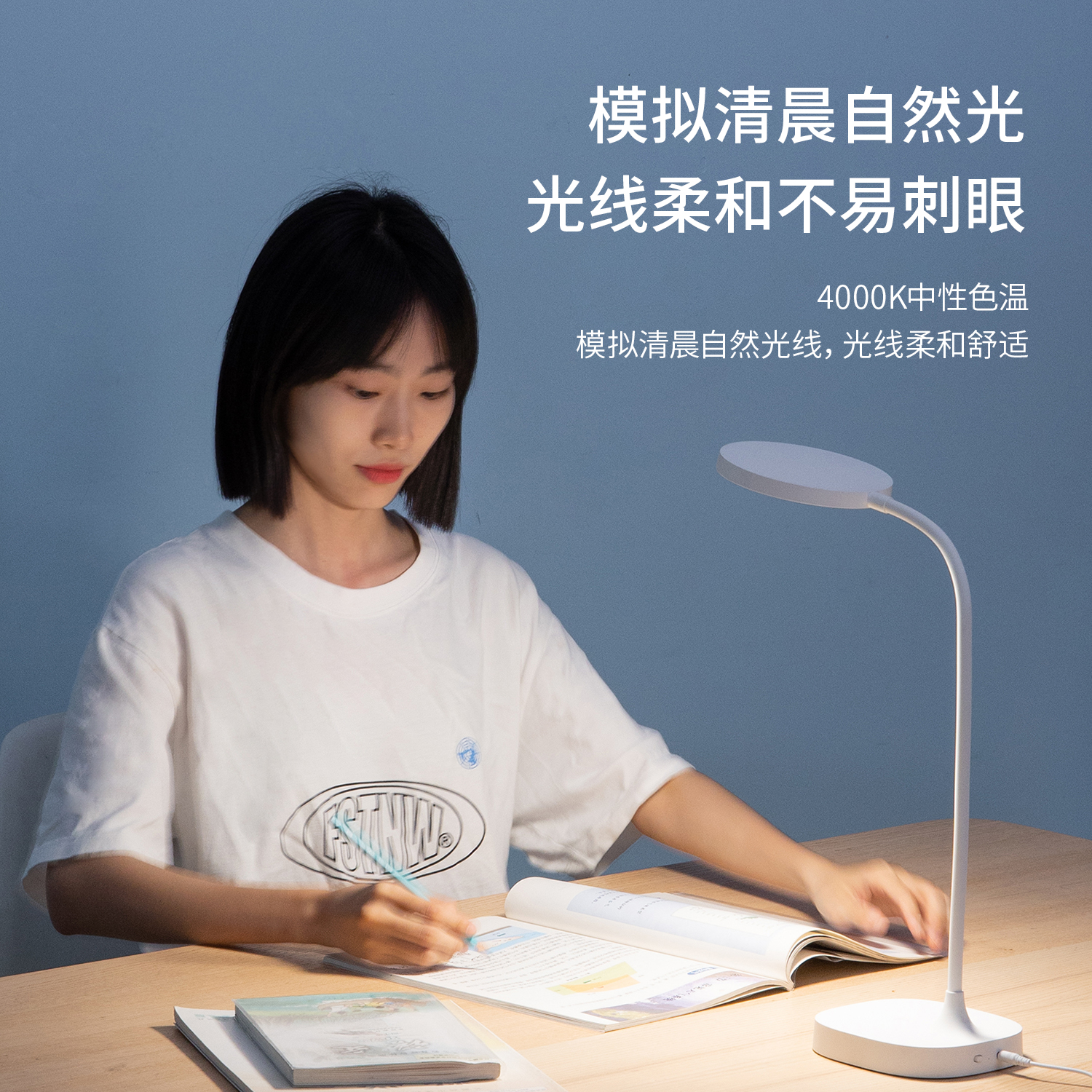 纵横17860_LED台灯(白色)(台)