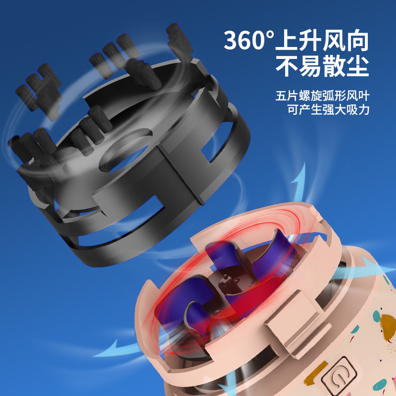 纵横18887桌面清洁器(浅红)(个)