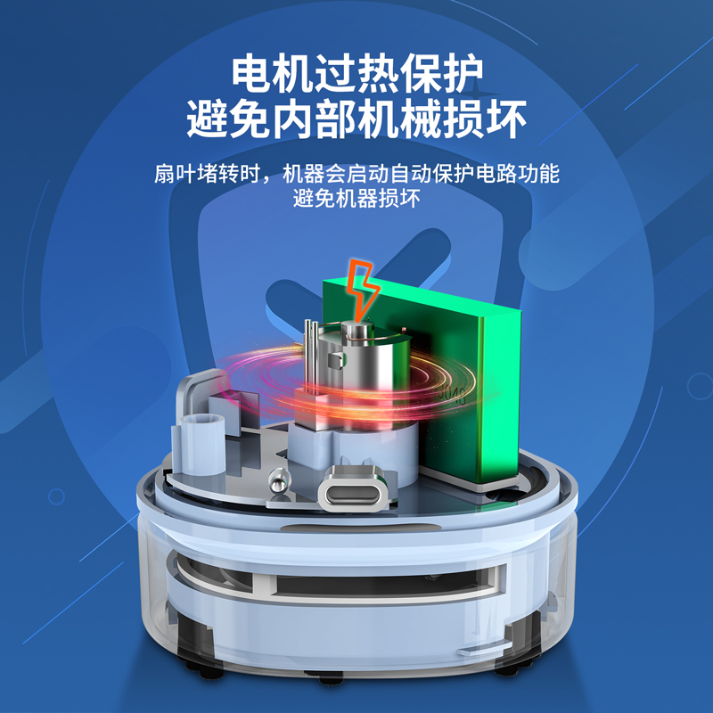 纵横18887桌面清洁器(浅蓝)(个)