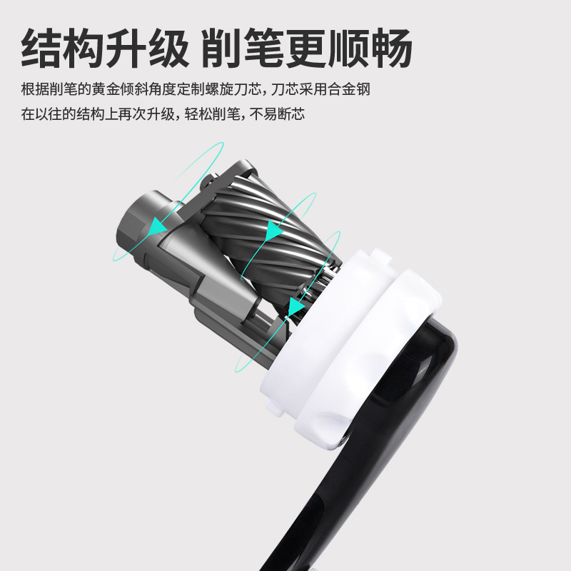 纵横71166牛生肖削笔机(黑色)(只)