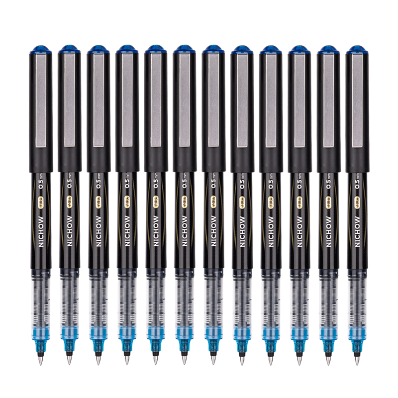 纵横S656-Z1直液式走珠笔0.5mm子弹头(蓝)(支)