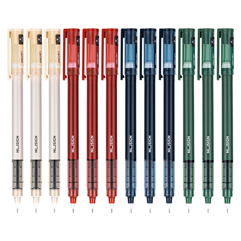 纵横NS767直液式走珠笔0.5mm全针管(黑)(支)