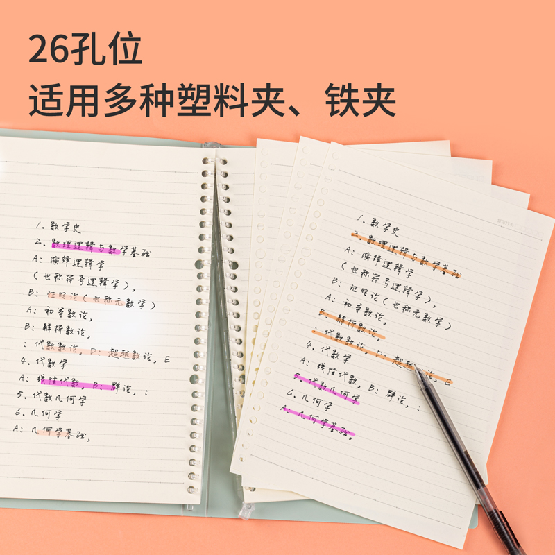 纵横NB560-1活页替芯(高效笔记)(本)