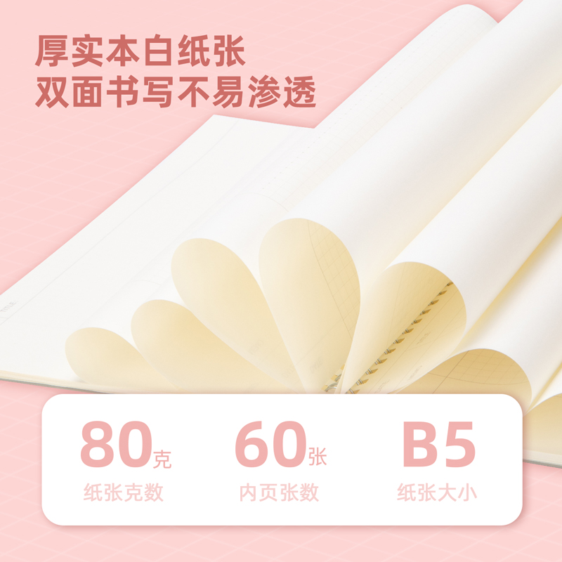 纵横24206思维导图PP螺旋本(透明)(本)