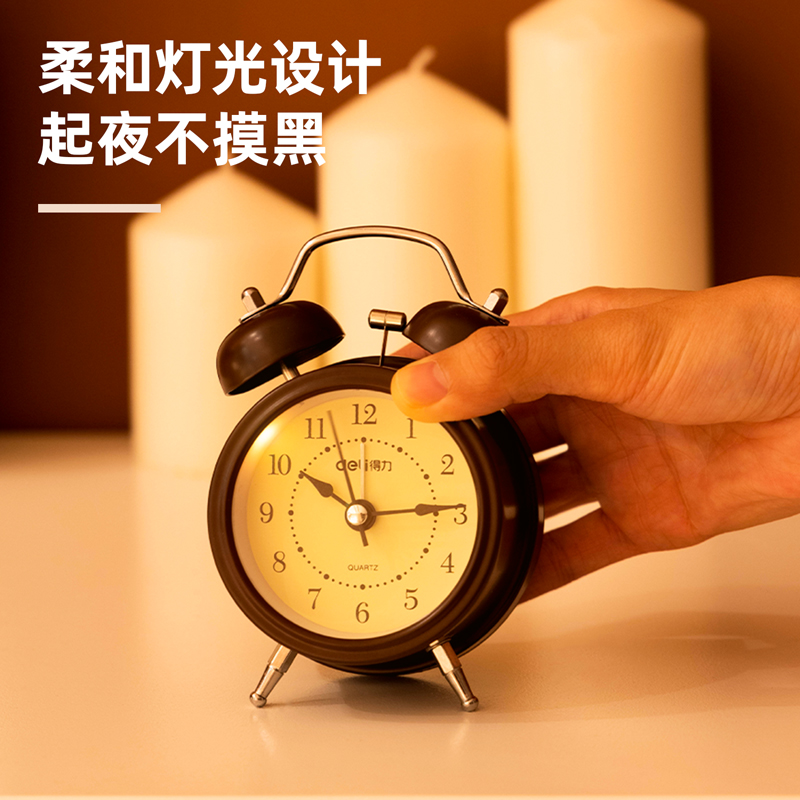 纵横9024闹钟(棕色)(只)
