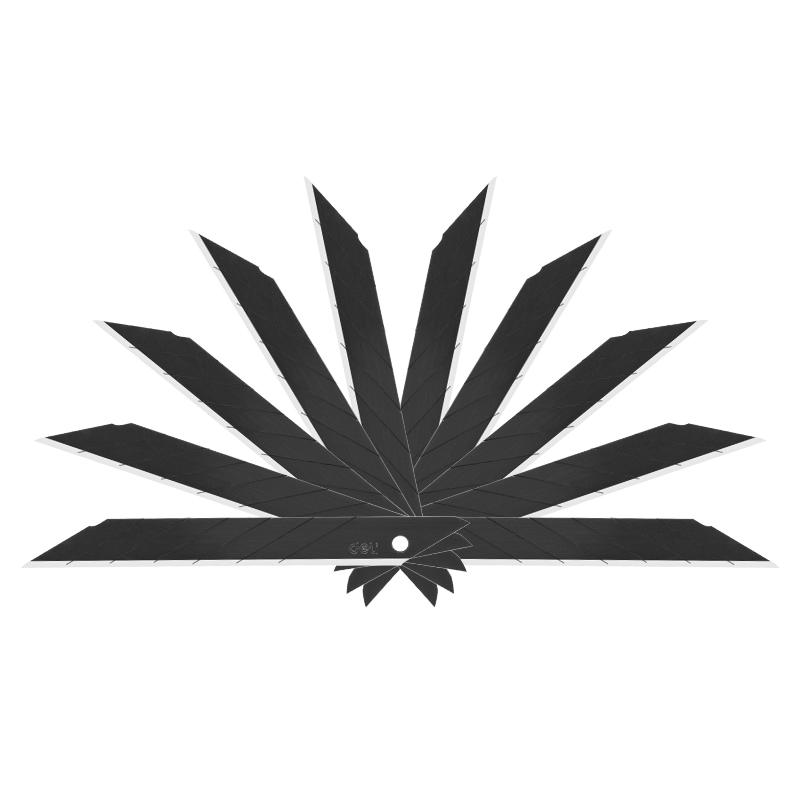 纵横78003美工刀片小号黑刃(黑色)(盒)