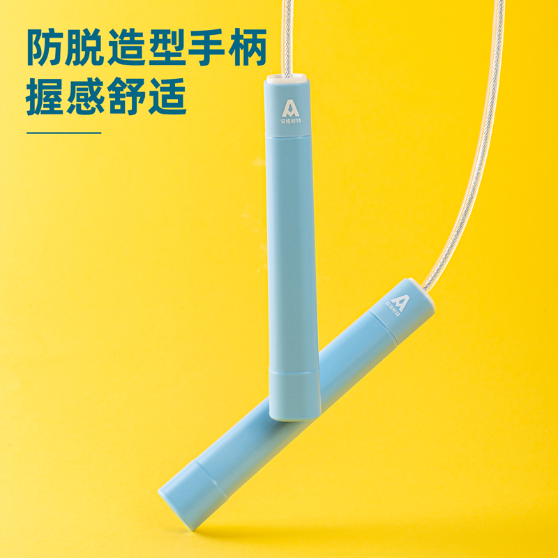 安格耐特F4142轴承钢丝跳绳(不计数)(蓝)(根)