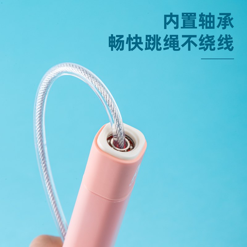 安格耐特F4142轴承钢丝跳绳(不计数)(蓝)(根)