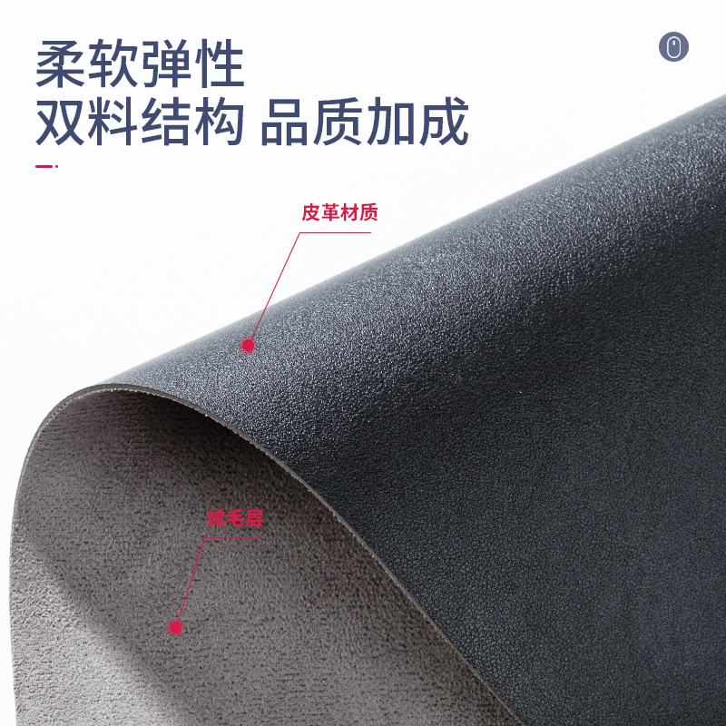 纵横83009皮质鼠标垫(黑)(块)