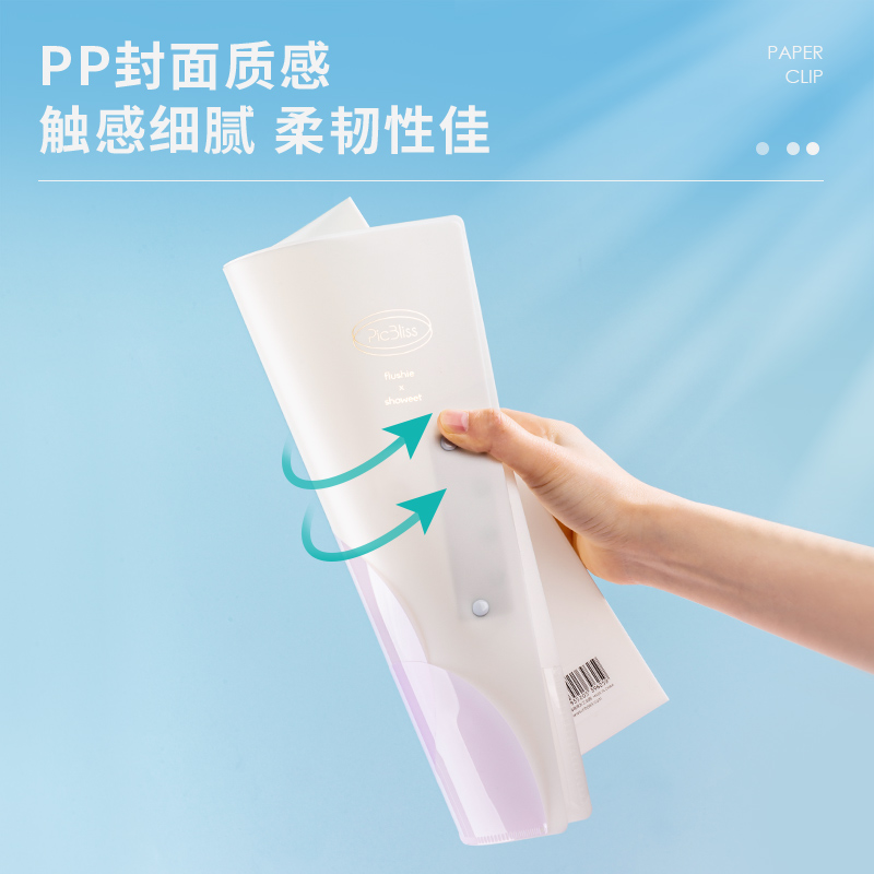 纵横64522粉享季试卷夹(混)(个)