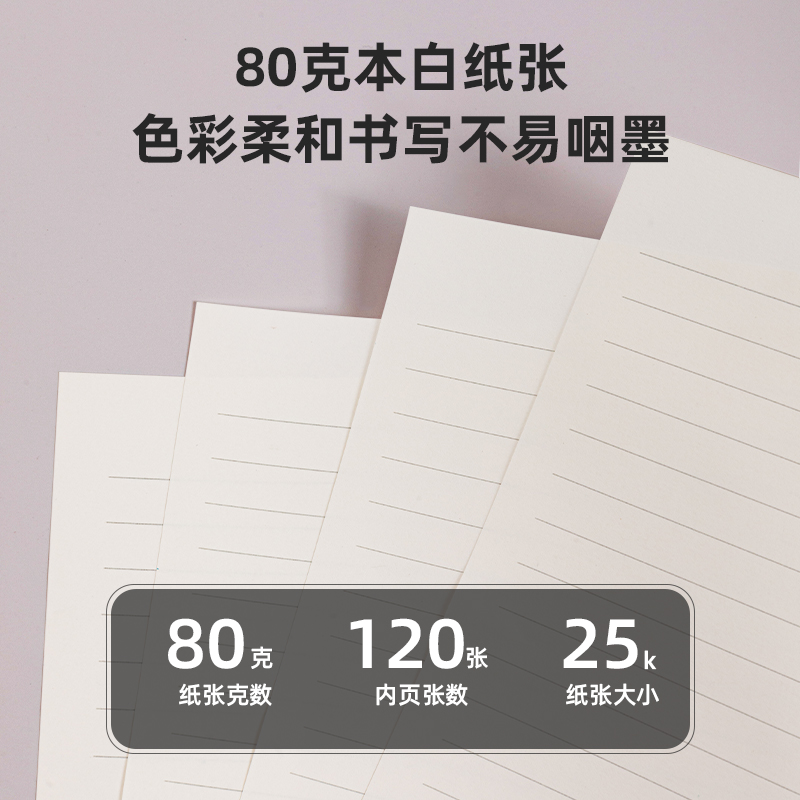纵横22264记事本205mm*143mm(棕色)(本)