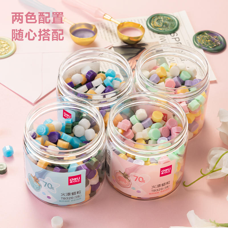 纵横TB326火漆蜡粒(蓝色)(罐)