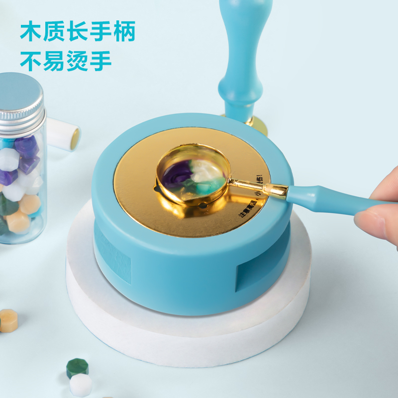 纵横TB321火漆印章套装(中档款)(蓝色)(套)