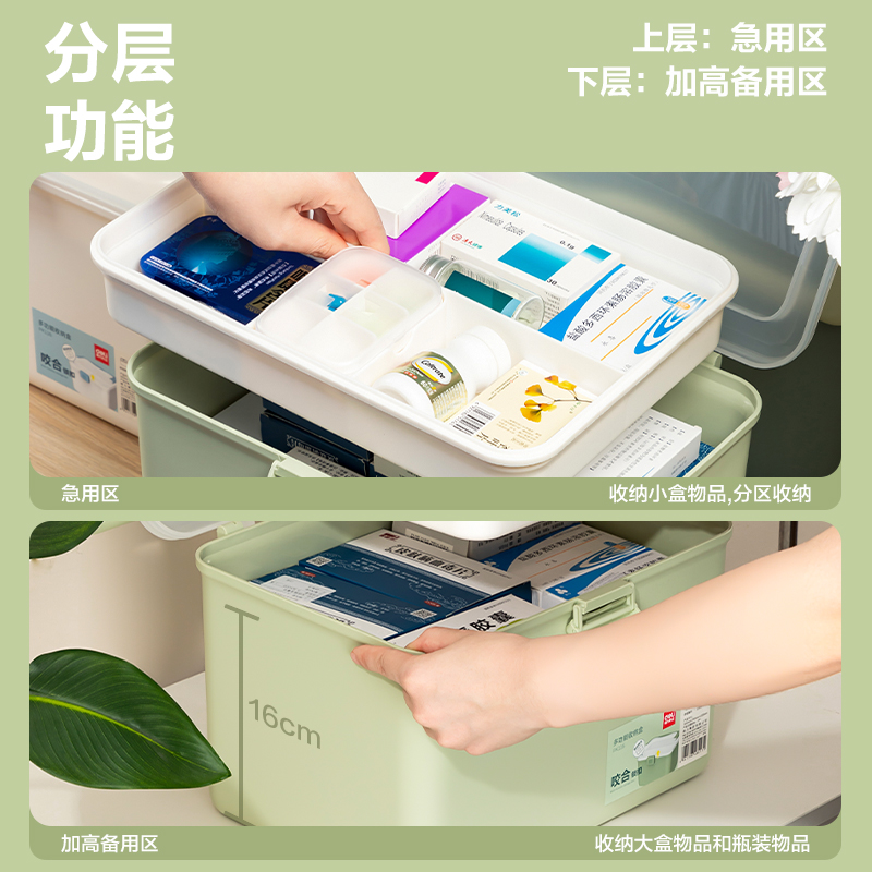 纵横PK116多功能收纳箱(白色)(箱)
