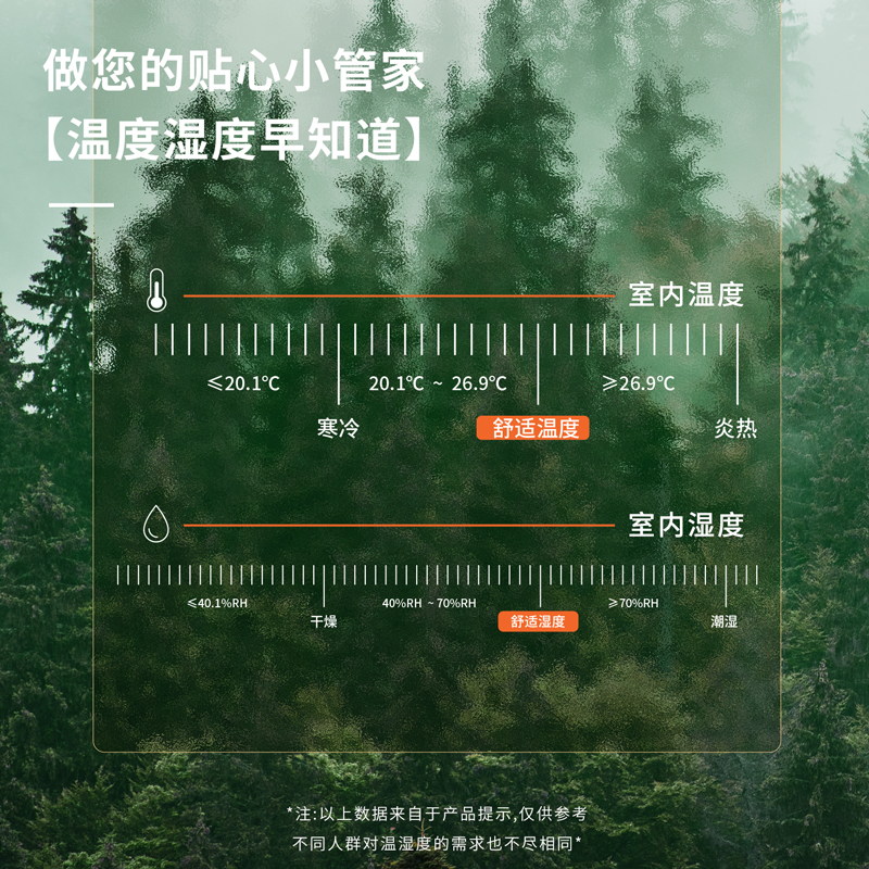 纵横LE552-多彩温湿度计(蓝)(台)
