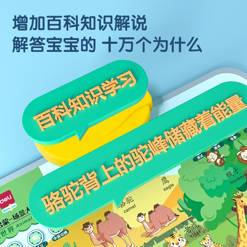 纵横YZ101有声挂图-动物世界(混)(张)