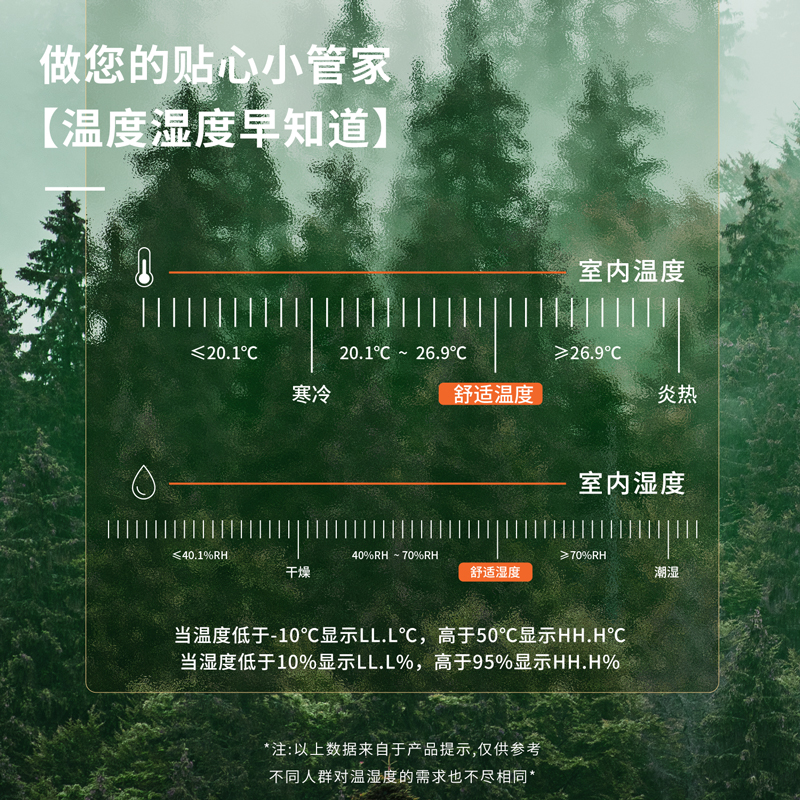 纵横LE506-性价比款温湿度计(蓝)(台)