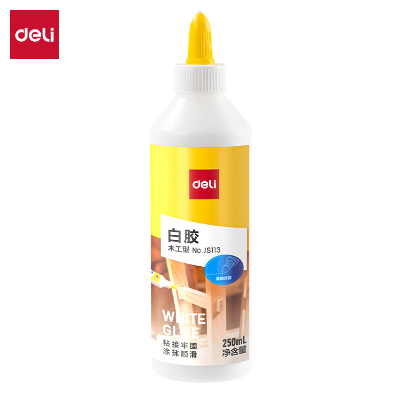 纵横JS113木工白胶(白色)(250ml/瓶)