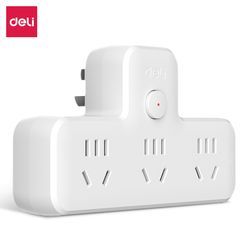 纵横LU5001品字型转换器_3组_彩盒(白)(个)