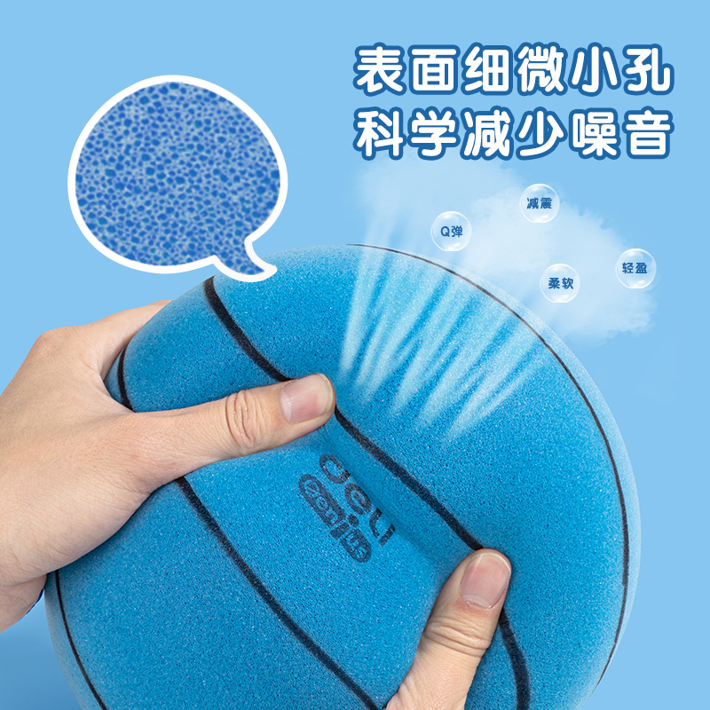 纵横YW129-2_5号蓝色轻音篮球(蓝色)(个)