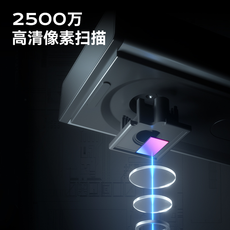 纵横GK881高拍仪A3硬底(黑)(台)