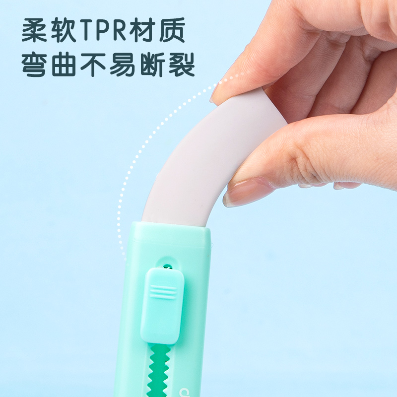 纵横VP416_5支装推推乐橡皮擦白色替芯(混)(盒)