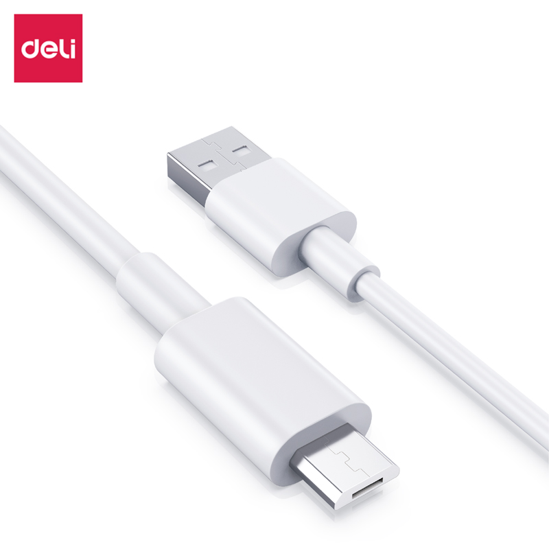 纵横LC100软胶数据线_Micro-USB_1米_2A(白)(条)