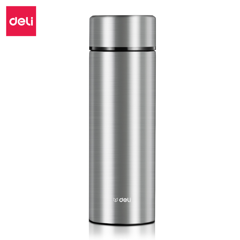 纵横LL615商务保温杯(旋盖)(500mL)(304内胆)(银)(彩盒装)