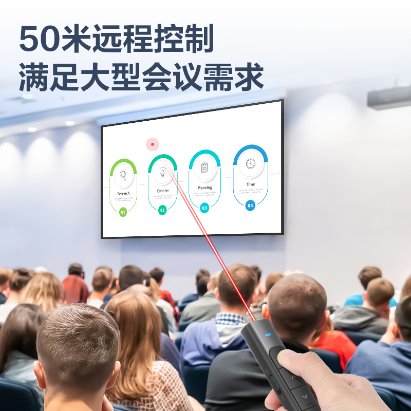 纵横MA120激光翻页笔(深灰)(支)