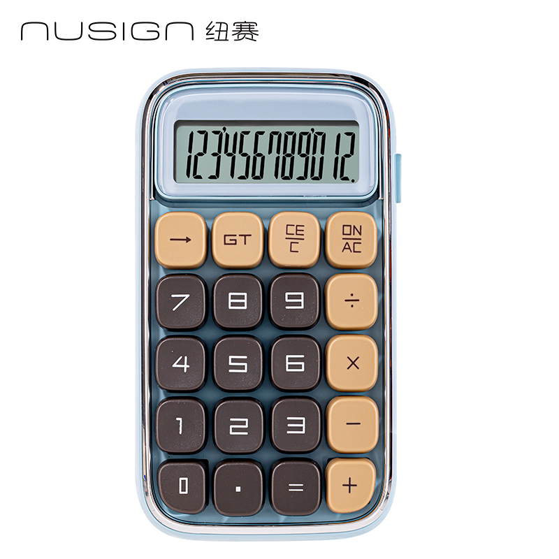 纽赛NS043桌面计算器(蓝色)(台)