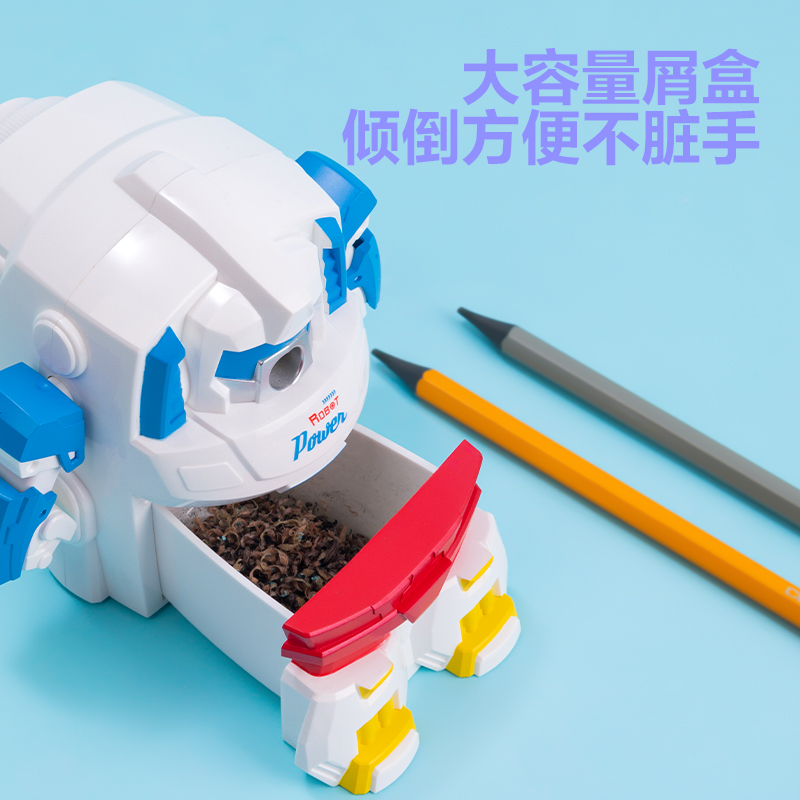 纵横0729手摇削笔机(白色)(个)