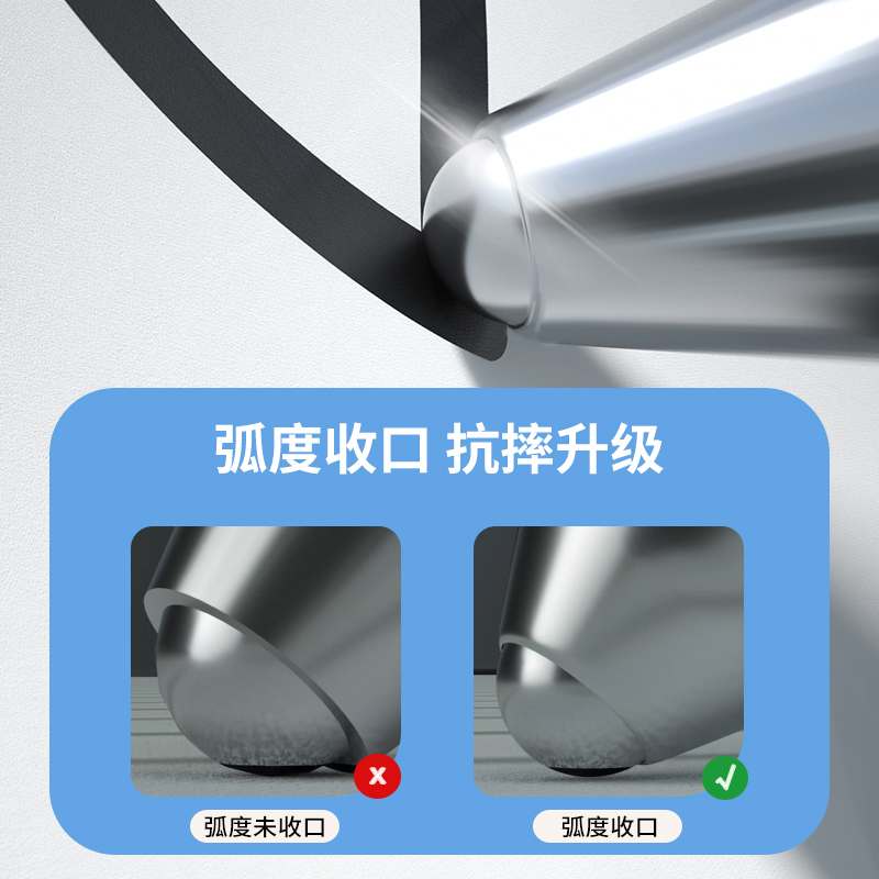 纵横S60Pro-10臻顺滑按动中性笔0.5mm子弹头(黑)(10支/盒)