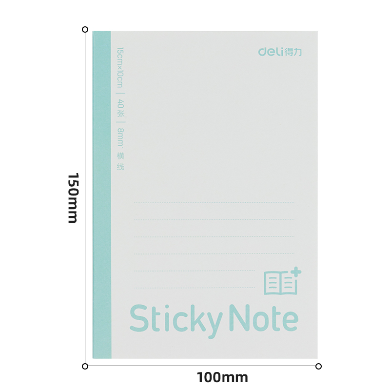 纵横BT188记事贴扩页贴100mm*150mm40张(横线)(本)