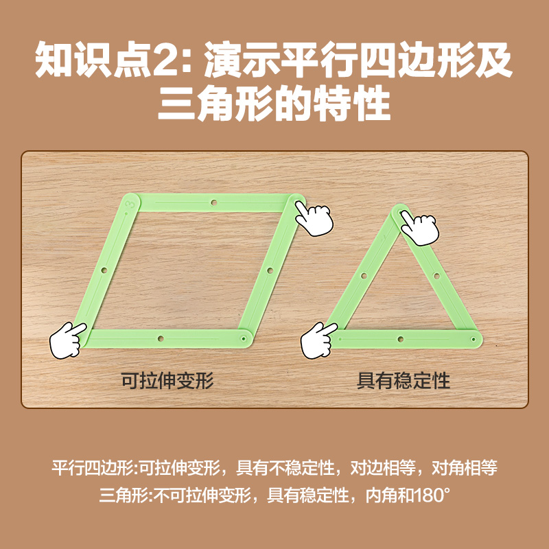 纵横YX475学具角度图形演示器(混)(盒)