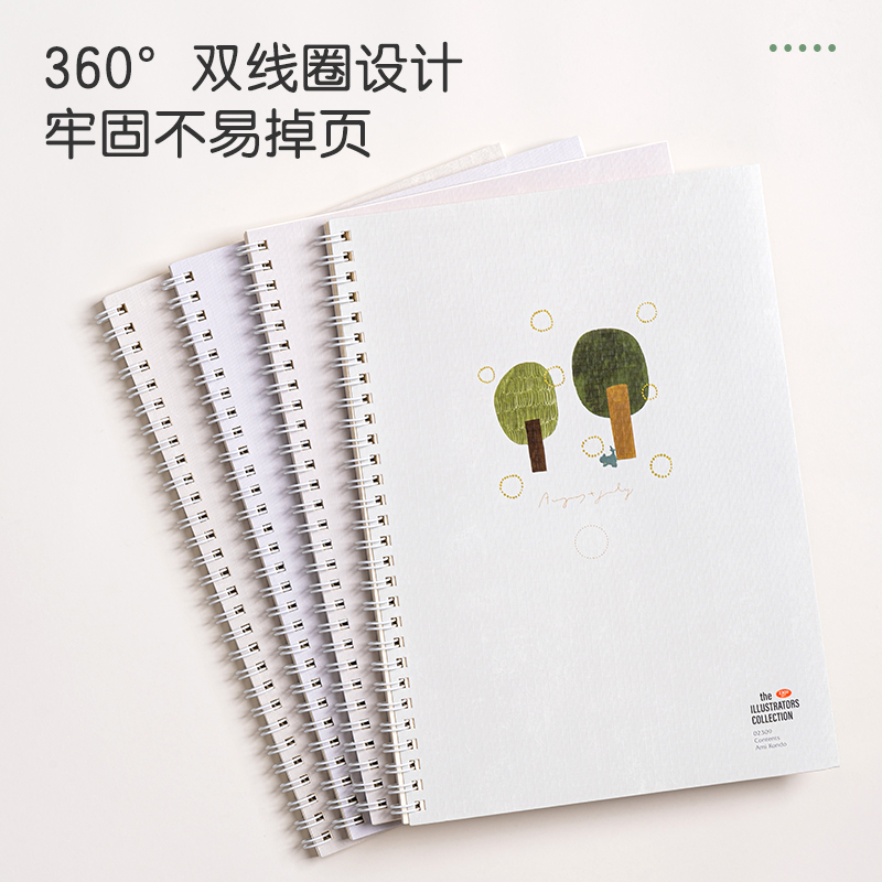 纵横LB560插画师联名-螺旋本(时光浅末2)(本)
