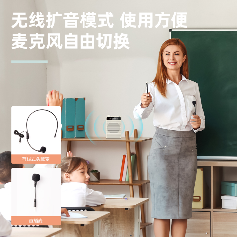 纵横LT890拾音扩音设备-携带式扩音器(蓝)(台)