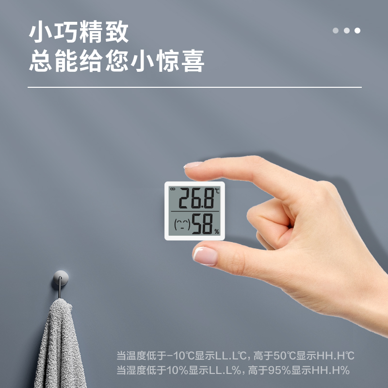 纵横LE508-电子温湿度计(白色)(台)
