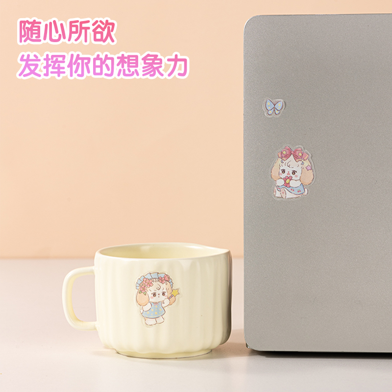 纵横BT158卡通贴64*230mm(鲜花与动物)(个)