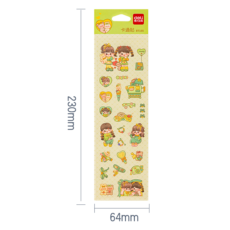 纵横BT155卡通贴64*230mm(闺蜜姐妹淘)(个)