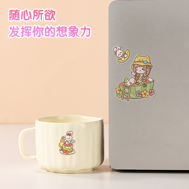 纵横BT156卡通贴64*230mm(水果女孩)(个)